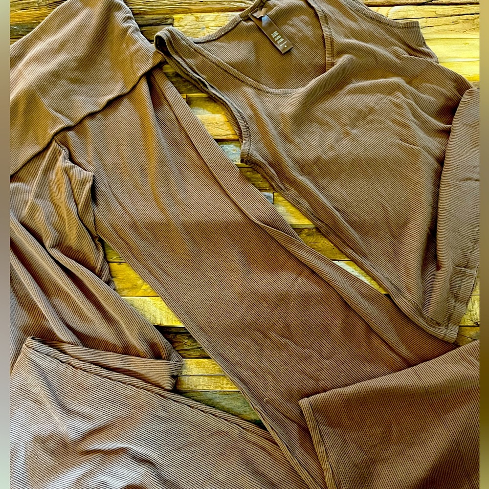 Skims Fold Over Lounge Pants and T